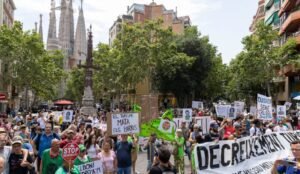 Europa protesta contra el turismo de masas