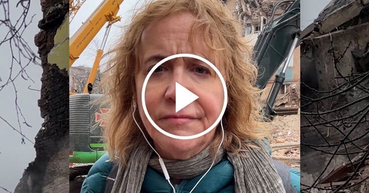 Vídeo: Las secuelas de un ataque mortal en Ucrania occidental