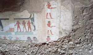 Descubren zona prehistórica en el Sinaí con pinturas rupestres de humanos primitivos