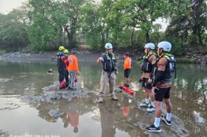 Hallan sin vida a hombre reportado como desaparecido en el balneario Charco Lajas, en Gualaca