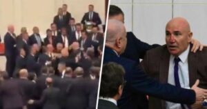 Se desata una pelea a golpes en parlamento de Turquía por nombramiento de ministro - La Prensa Gráfica